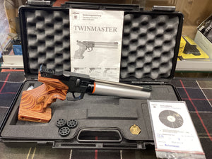 ROHM TWIN-MASTER TOP .177 PCP AIR PISTOL  REF - AW 2518
