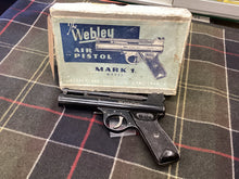 Load image into Gallery viewer, WEBLEY MK1 .22 OVER BARREL AIR PISTOL REF - AW 2519
